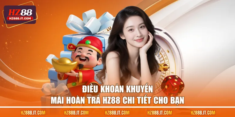 Điều khoản khuyến mãi hoàn trả HZ88 chi tiết cho bạn